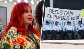 La gobernadora de Campeche amenazó con destituir a 9 policías