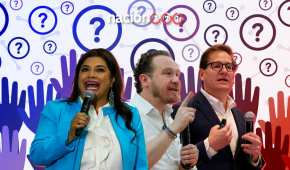 Clara Brugada, Santiago Taboada y Salomón Chertorivski quieren gobernar la CDMX