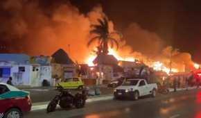 Los doce locales de la zona conocida como 'Cocteleros' fueron consumidos