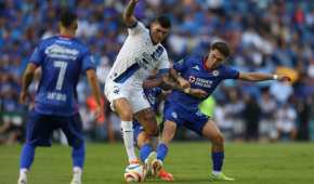 Ambos equipos lucharon en la cancha, pero al final Cruz Azul se impuso