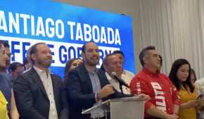 Marcko Cortés felicitó a Santiago Taboada por su "victoria" en la CDMX