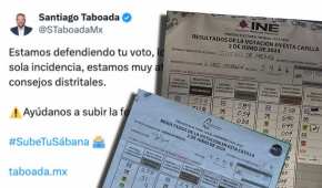 A penas la madrugada del 3 de junio, Santiago Taboada reconoció la victoria de Clara Brugada