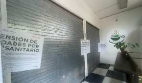 La cafetería fue cerrada tras la denuncia universitaria