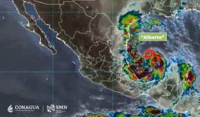 El SMN descartó que se convierta en huracán, pero prevé que impacte esta tarde
