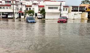 Dijo que  sólo se reportan inundaciones severas en Quintana Roo