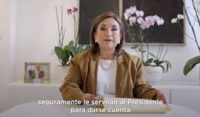 La legisladora subió un video a redes sociales en las que mostró los objetos que le envió al Presidente