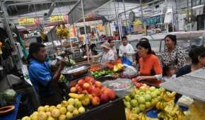 Las frutas y verduras enfrentaron una inflación anual fue de 17.28% en la primera mitad de junio