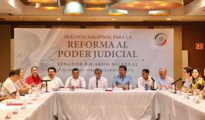 Monreal se reunió con Javier May y otros candidatos electos en Tabasco