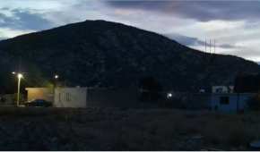 Vecinos han reportado luces raras en los cerros y ruidos raros en las noches