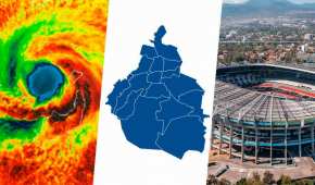 ¿Qué es más grande, el ojo del huracán 'Beryl', la CDMX o el Estadio Azteca?