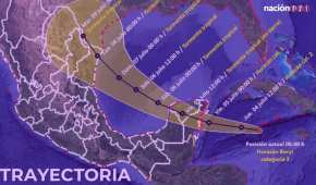 El Metereológico Nacional confirma que el segundo impacto en México será por Tamaulipas