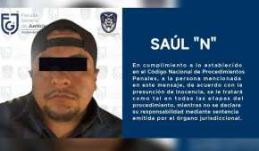 Fue detenido en Iztapalapa