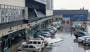 Las autoridades evacuaron a las personas que se encontraban entrenando en el lugar