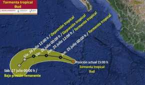 Se acuerdo con la Conagua, se prevé que el fenómeno natural de aleje del país