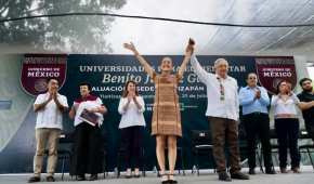 “Una educación gratuita, humanista, científica que es la esencia de la Cuarta Transformación”, expresó