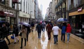 Un canal de baja presión extendido sobre el norte y centro de México dejará precipitaciones