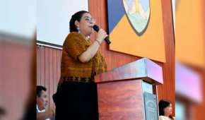 La ministra estuvo de gira en la Universidad Benito Juárez de Oaxaca