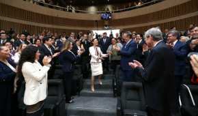 Organismos e instituciones felicitaron a Sheinbaum por recibir la constancia de mayoría