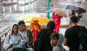 Que no se te pase salir con impermeable y con paraguas