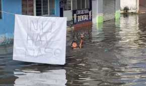 Las autoridades se encuentran atendiendo las emergencias