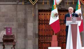 El Presidente fue ovacionado por la ciudadanía que acudió al Zócalo de la CDMX