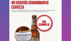 Los productos con menos de 2% de alcohol no podrán llamarse 'cervezas'