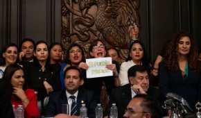 Los senadores votaron ayer por la reforma al Poder Judicial