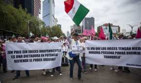 Ciuadanos han realizado diversas protestas en contra de la reforma al Poder Judicial