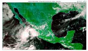 Se espera que el fenómeno natural mantenga trayectoria hacia Baja California Sur