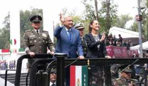 AMLO y Sheinbaum encabezaron el evento en Chapultepec