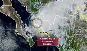 A las 15:00 horas de este sábado, la tormenta entró a Ahome