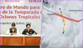 Aunque en su mayoría la tormenta tropical dejó daños materiales, también hubo dos personas fallecidas