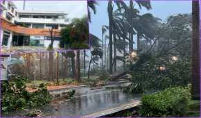 La tormenta tropical podría llegar a Cancún durante la mañana del 26 de septiembre