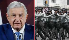 AMLO afirmó que el país necesitaba una corporación policial honesta e incorruptible