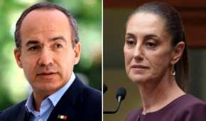 Felipe Calderón reaccionó a la toma de protesta de la presidenta Claudia Sheinbaum