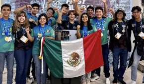 Tras una reñida competencia, la selección Team México logró obtener tres reconocimientos