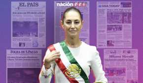 Medios internacionales reaccionaron a la presidencia, por primera vez, de una mujer a en México