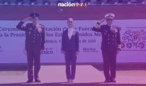 Por primera vez en la historia de México una mujer preside las Fuerzas Armadas