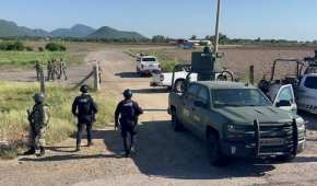 Marinos, Militares y GN colaboraron en el operativo en Sinaloa