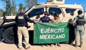 El 'Cuza' fue detenido junto a otro hombre por el Ejército Mexicano