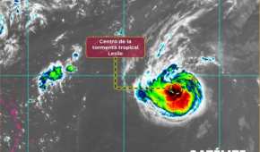 El centro de esta tormenta se encuentra a 2 mil 150 kilómetros al oeste-noroeste de las Islas de Cabo Verde