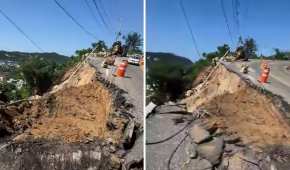 El Gobierno de Guerrero ha exhortado a la población a reducir el tránsito en la zona afectada