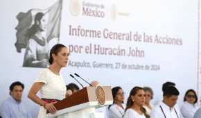 Este domingo se llevó a cabo el Informe general de las acciones por el huracán 'John'