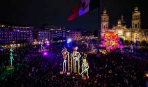 La Ofrenda Monumental estará disponible en el Zócalo hasta el 3 de noviembre