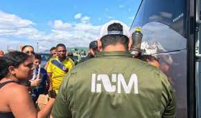 En un operativo discreto del Grupo Beta del INM, los migrantes fueron interceptados