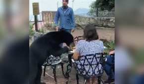 Pero también por poco agrede a uno de ellos, al reaccionar a los gritos de empleados