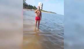 La playa en cuestión está en Santa Clara, en el municipio de Dzidzantún