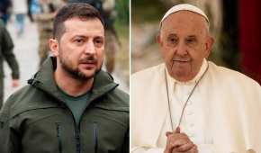 El Papa Francisco instó al presidente Zelensky a buscar el diálogo en el conflicto con Rusia