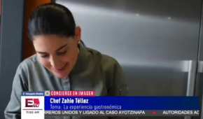 La chef Zahie Téllez daba una entrevista cuando fue privada de su libertad