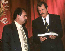 Primer Informe de Vicente Fox. Foto: Gob de Gto.